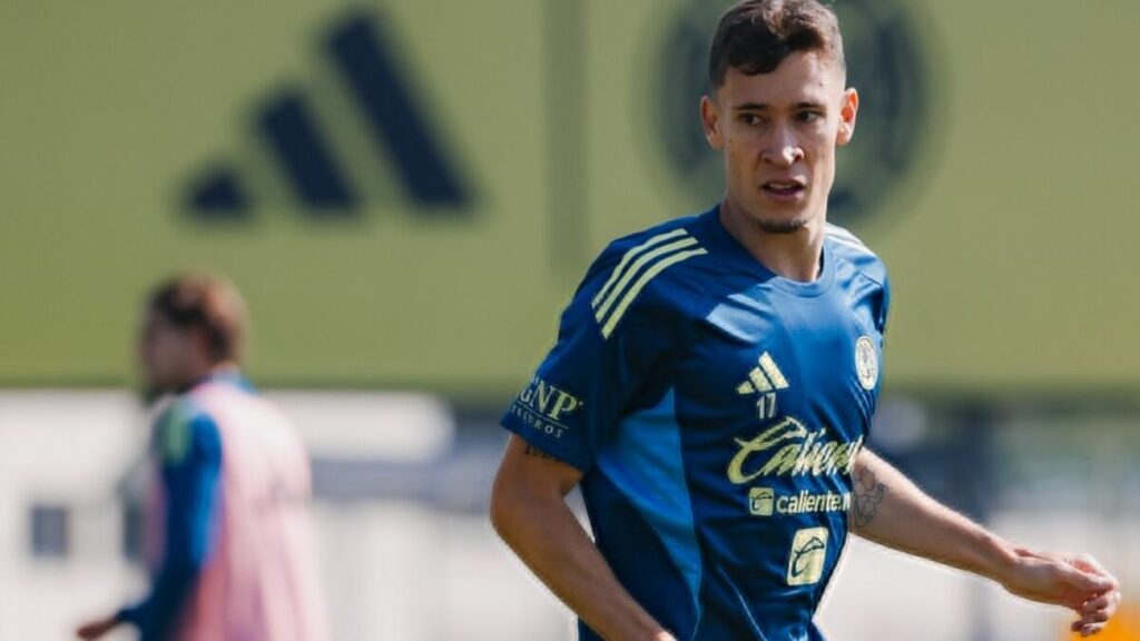 Rodrigo Dourado se une a los entrenamientos de América para su esperado debut contra Tijuana