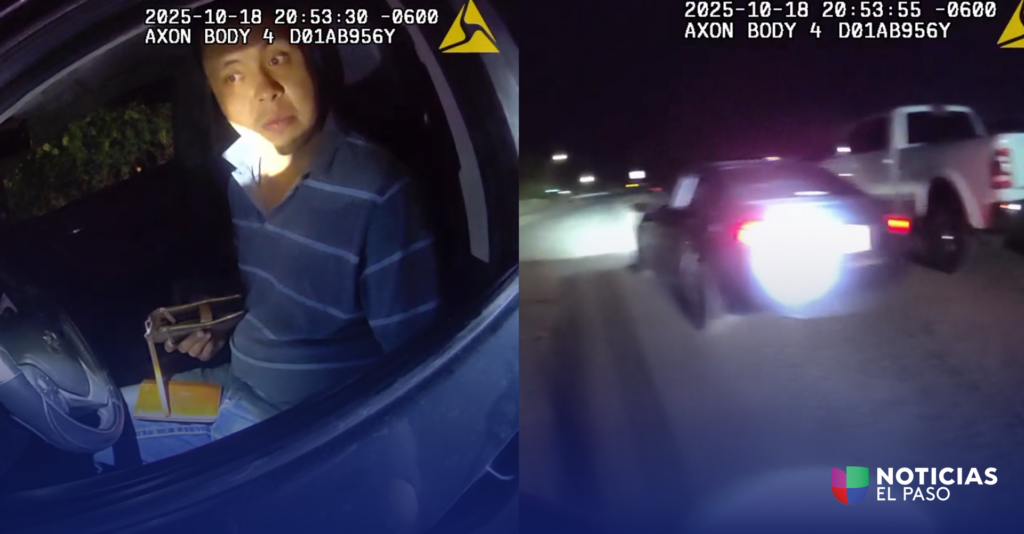 Arresto en El Paso: Hombre Huye de Agente del Alguacil y Es Capturado Sin Resistencia