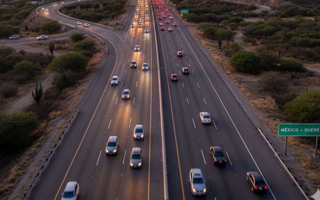 Cierre Parcial en la Autopista México-Querétaro por Choque: Actualizaciones en Vivo