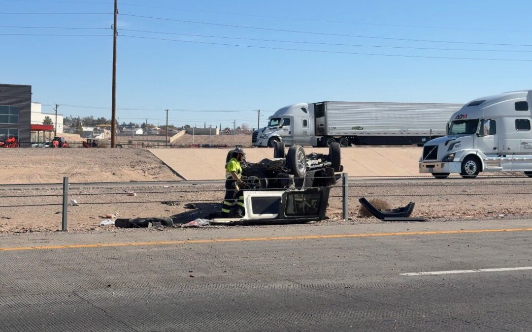 Accidente en cadena en I-10 y Horizon deja un herido, pero los carriles ya están reabiertos